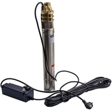 Laad de afbeelding in de galerijviewer, 3 inch 750w 2800 L/h Garden Home Pump Submersible Water Deep Well Borehole Pump