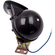 Laad de afbeelding in de galerijviewer, 300DB 12V Electric Snail Air Horn Van Train Car Truck Motorcycle Raging Sound