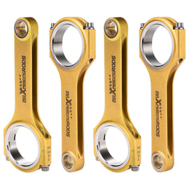 Compatible for Honda Civic CRX D16 ZC SOHC Titanize H-beam High Performance Connecting Rods