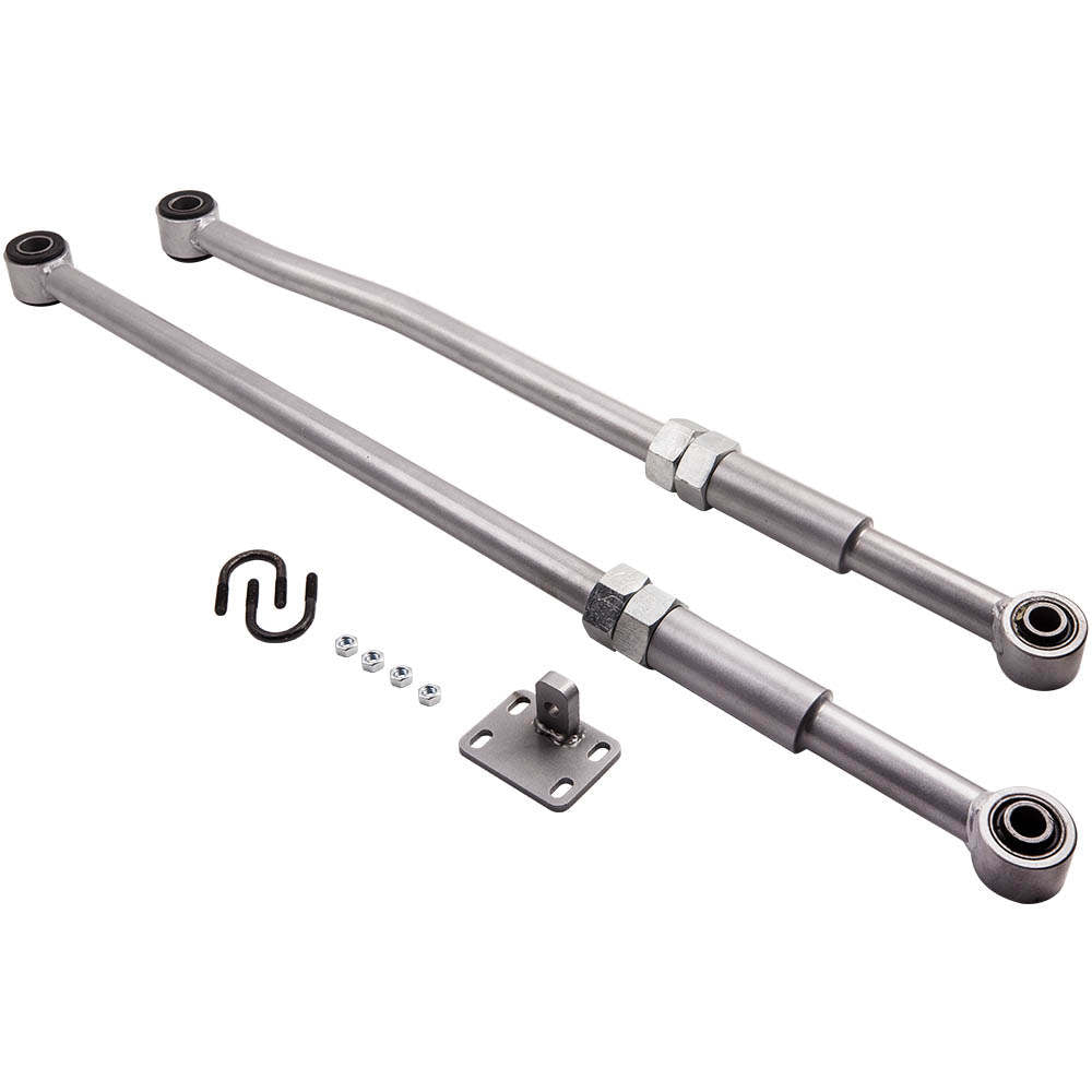 Front And Rear H/Duty Adjustable compatible for Panhard Rods compatible for Nissan Patrol GQ Y60 GU Y61 compatible for UD