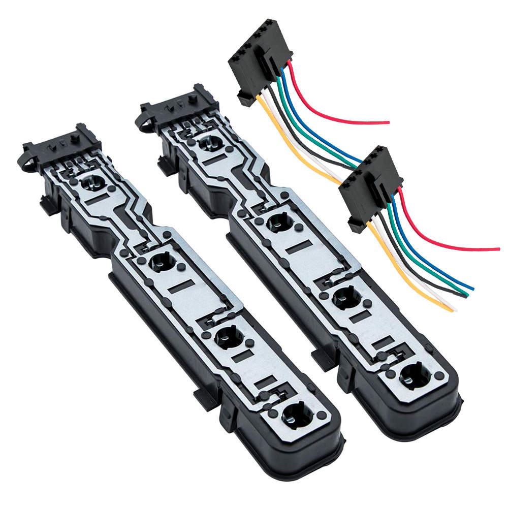 2x LeftRight Rear Light Lamp Bulb Holder+Connector compatible for Ford Transit 3.2 TDCi