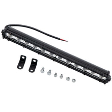 Laad de afbeelding in de galerijviewer, 12V 24V LED Work Light Bar Flood Spot Lights Driving Lamps Black for Offroad Car
