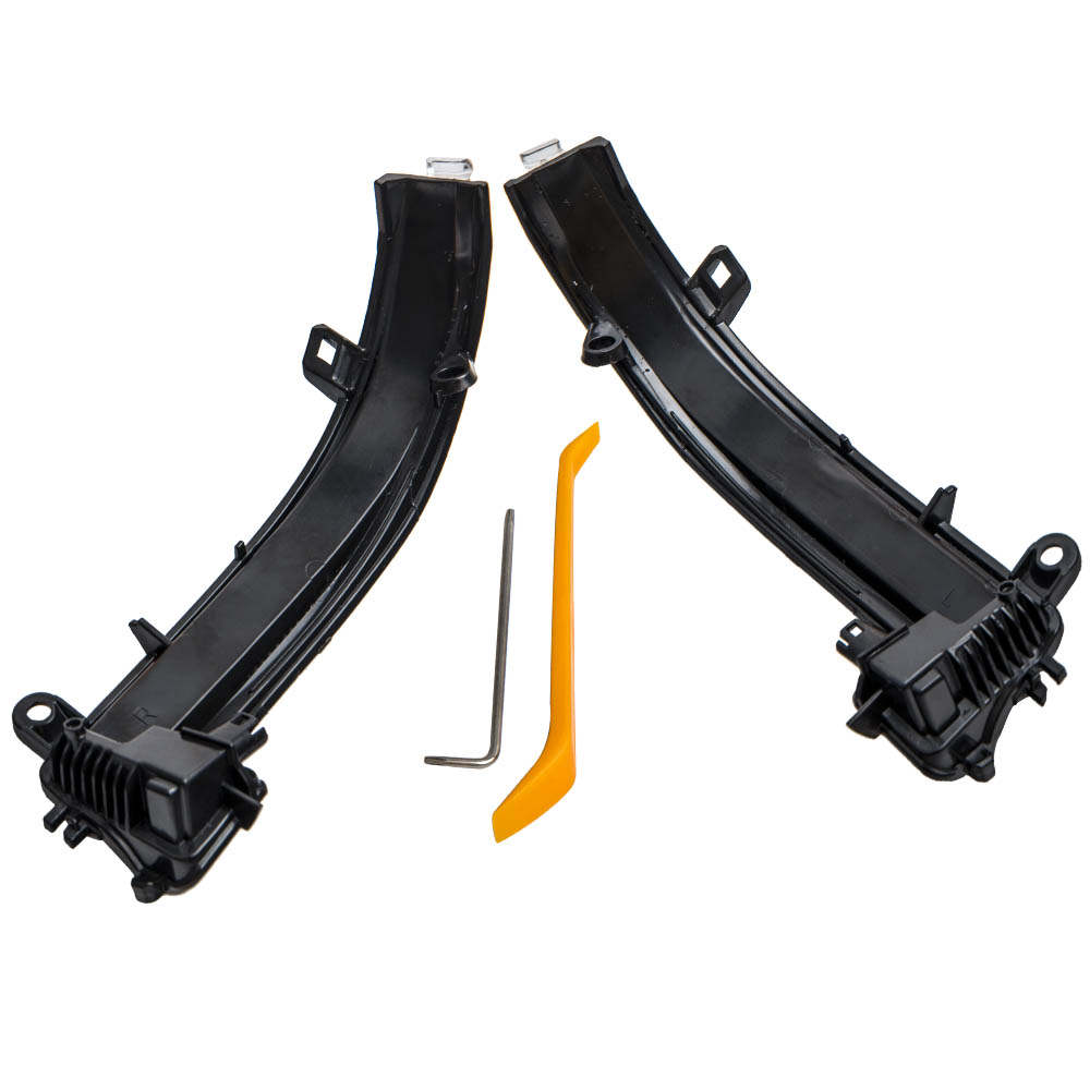 2x Dynamic LED Turn Signal Light Wing Mirror Indicator compatible for BMW 1 Series F20 F21