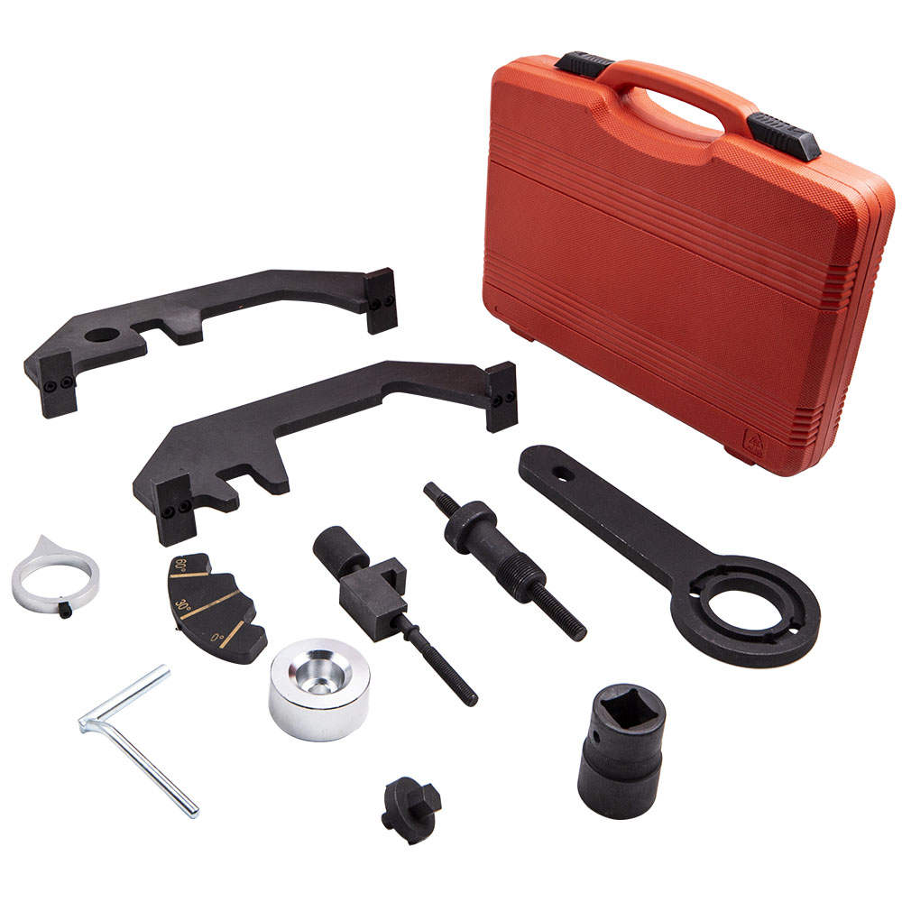 Engine Camshaft Timing Locking Tool Kit compatible for BMW N62 N73 E60 E63 E53