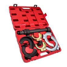 Laad de afbeelding in de galerijviewer, Interchangeable Fork Strut Coil Spring Compressor Extractor Tool Set Kit