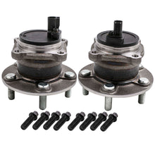 Laad de afbeelding in de galerijviewer, 2pcs compatible for Ford Focus MK2  C-MAX 2004 - 2012 Rear Wheel Bearing HUB Kit ABS Sensor