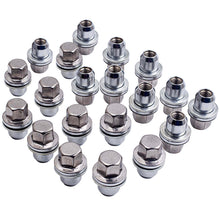 Laad de afbeelding in de galerijviewer, 20x Wheel Nuts compatible for Land Rover Discovery 3, 4  Range compatible for Rover Sport Alloy steel