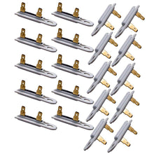 Laad de afbeelding in de galerijviewer, 20x Dryer Thermal Fuse Replacement Kit for Whirlpool Kenmore Roper compatible for White